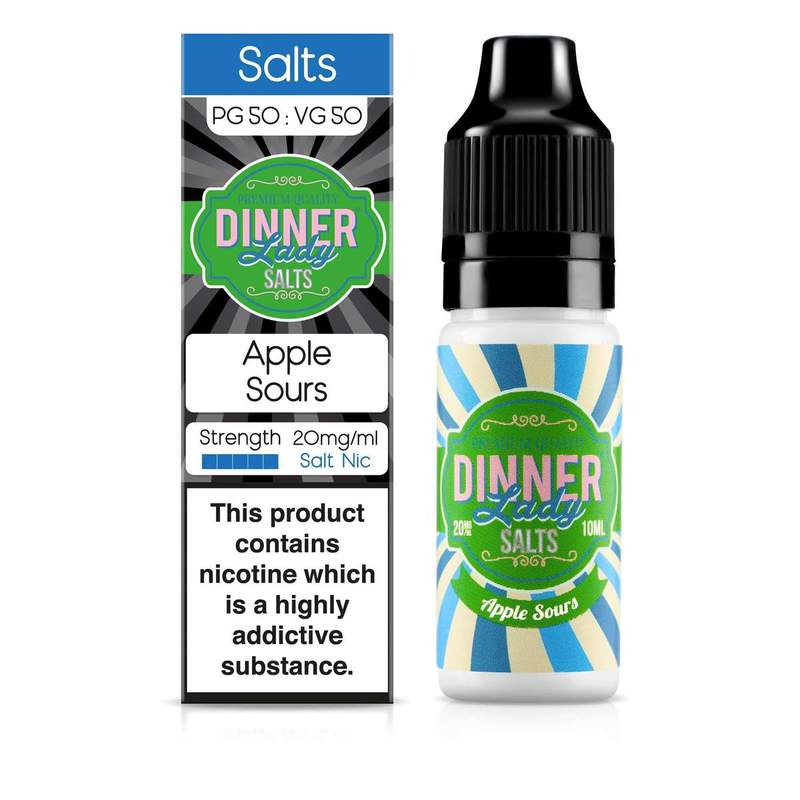 Dinner Lady Apple Sours Nic Salt 10ml