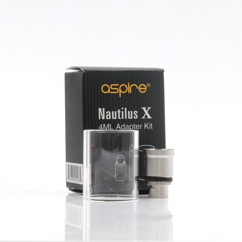 Aspire Nautilus X Glass 4ml with Adapter