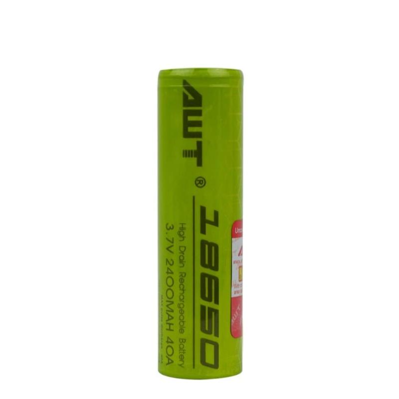 AWT 18650 3.7V 2400mAh 40A Battery