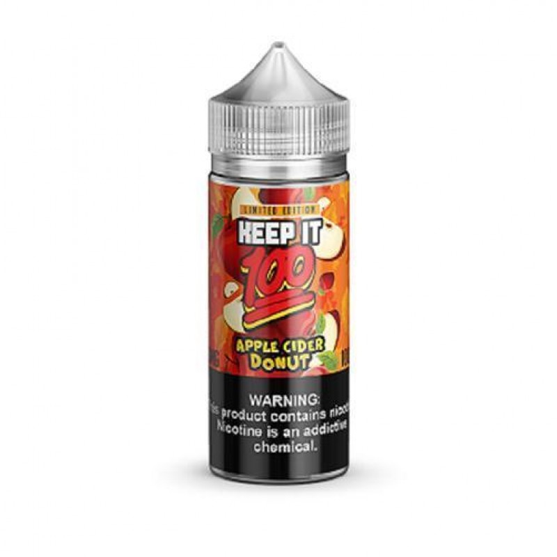 Keep It 100 Apple Cider Donut Shortfill E-liquid 1...