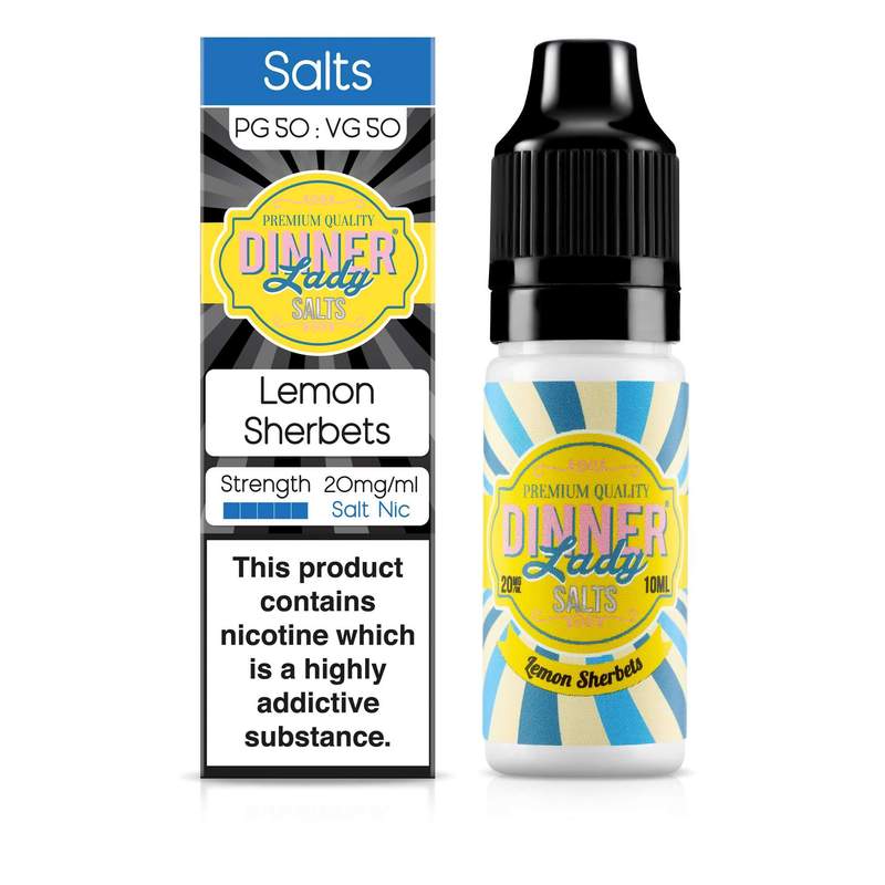 Dinner Lady Lemon Sherbets Nic Salt 10ml