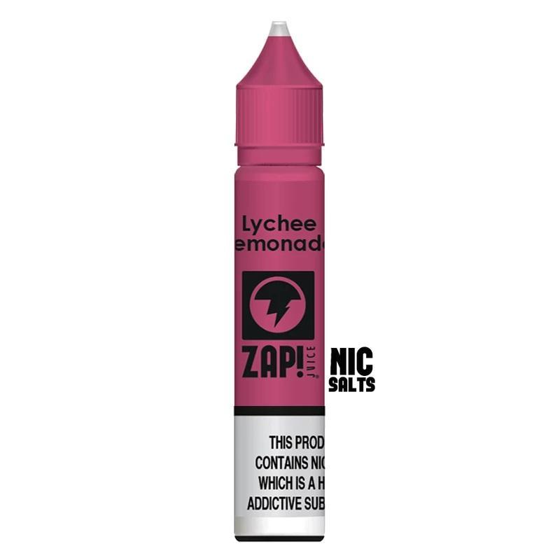 Zap! Juice Lychee Lemonade Nic Salt E-liquid 10ml