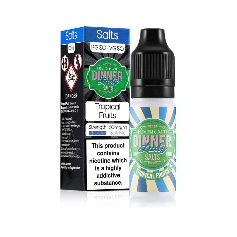 Dinner Lady Tropical Fruits Nic Salt E-liquid 10ml