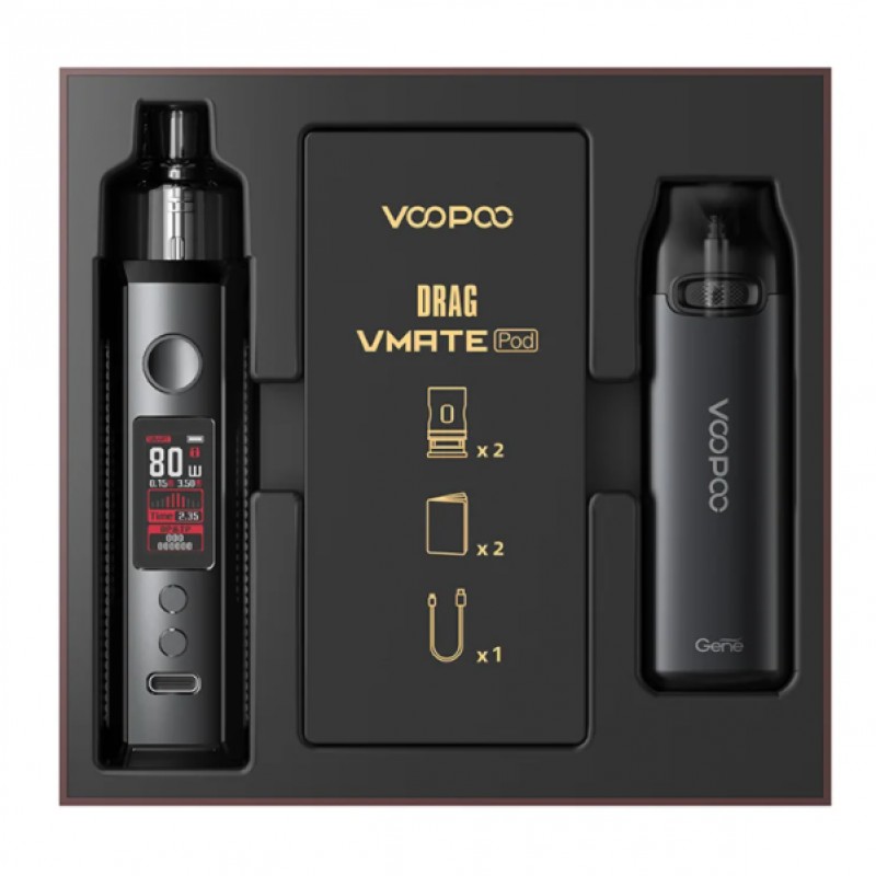 VOOPOO Drag X 80W & Vmate 17W Pod Gift Set Lim...