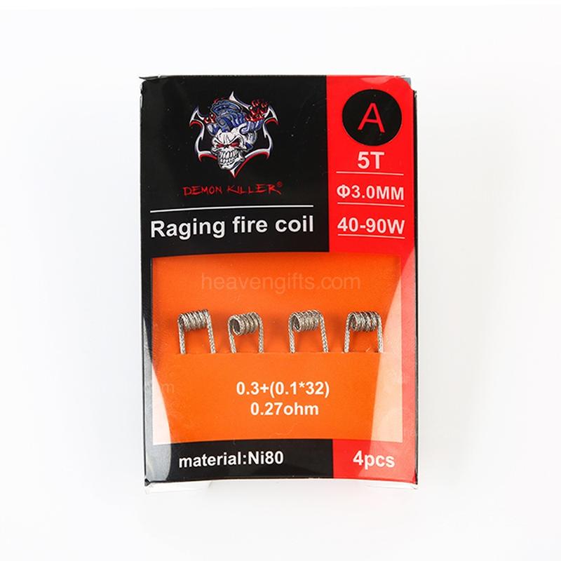 Demon Killer Raging Fire Premade Coils 4PCS