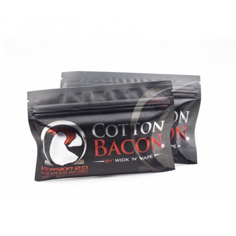 Wick 'N' Vape Organic Cotton Bacon Version...