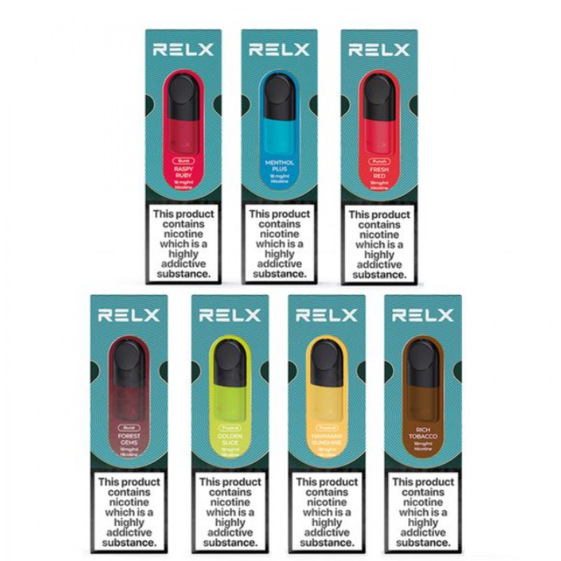 RELX Essential Infinity Pre-filled Pods 18mg 1.9ml...